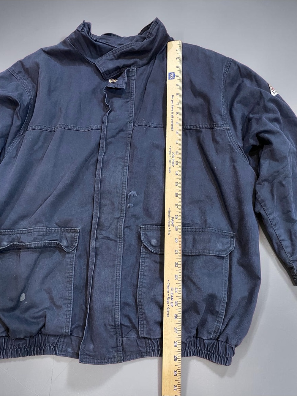 Bulwark Excel FR Bomber Jacket Navy Blue 3XL Regular Flame Resistant JLJ8NV3